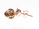 Rosen u. Blätter Ohrstecker Rose