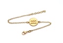 Zodiac bracelet 585/000 yellow gold