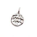 Pendant zodiac sign silver